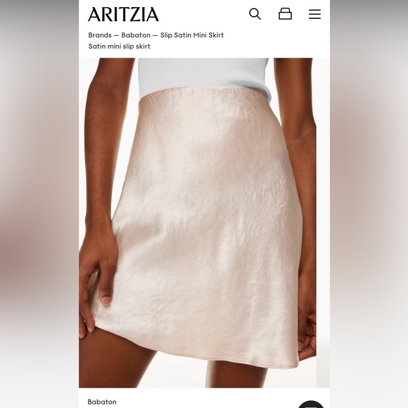 Aritzia Dresses & Skirts - ARITZIA // BABATON ✨ SLIP SATIN MIDI SKIRT 🪡